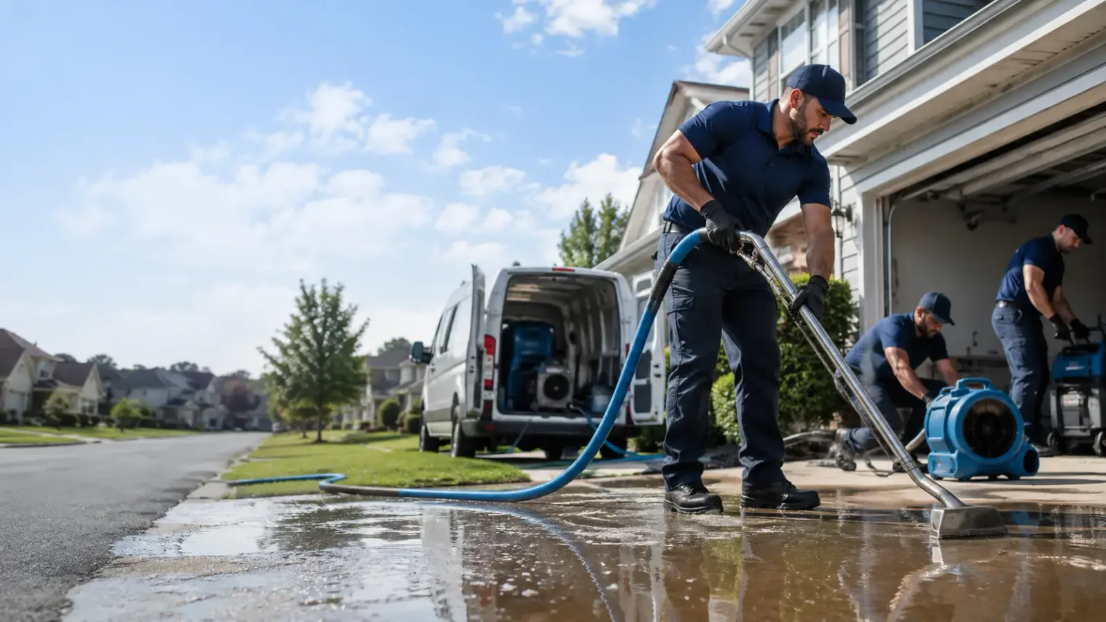 Flood Damage Restoration in Henning, IL